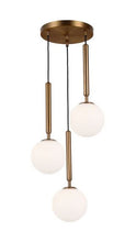 Load image into Gallery viewer, Brass Trio Drop - Pendant
