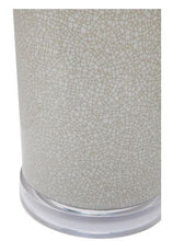 Load image into Gallery viewer, White Crackle - Table Lamp
