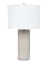 Load image into Gallery viewer, White Crackle - Table Lamp
